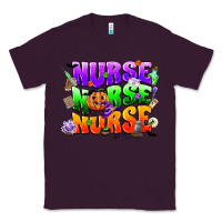 Plum nurse nurse nurse halloween Classic Tee - CowGirlArtShop