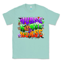 Seafoam nurse nurse nurse halloween Classic Tee - CowGirlArtShop