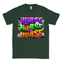 Sports Green nurse nurse nurse halloween Classic Tee - CowGirlArtShop