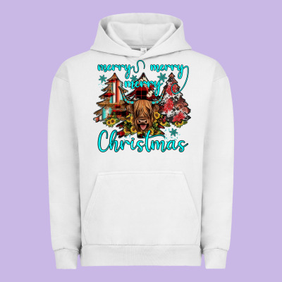 Merry Christmas Urban Hoodie Designed By Jahusdesignshop