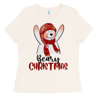 Bone beary christmas Ladies Tee - CowGirlArtShop