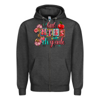 Charcoal Heather little miss 3 rh   grade Zipper Hoodie - AdoDesignShop