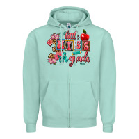 Little Miss 3 Rh   Grade Zipper Hoodie | Teevron