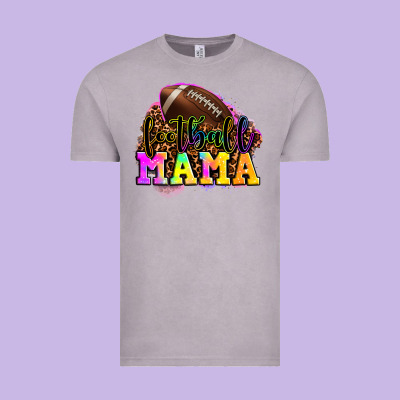 Football Mama Vintage Tee Designed By Oliviacreatesart