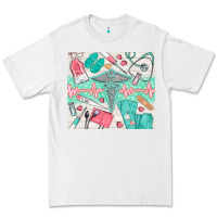 White nurse medical equipment Premium Tee - TumblerDesignByShophia