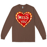 Chestnut valentine's day hearts 6 Long Sleeve Tee - FaDigitalArtStudio