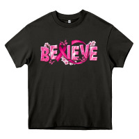 Asphalt Cancer Believe Heavy Core Tee - NancyCooperArtShop