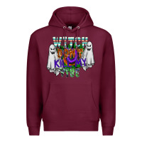 Burgundy witch dont kill my vibe Premium Hoodie - SublimationCraftShop