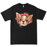 Black chihuahua pink glitter Premium Tee - Jasminsmagicworld
