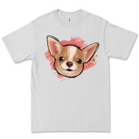 Dove Grey chihuahua pink glitter Premium Tee - Jasminsmagicworld