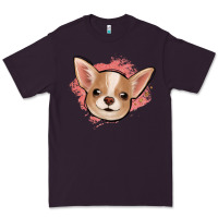 Plum chihuahua pink glitter Premium Tee - Jasminsmagicworld