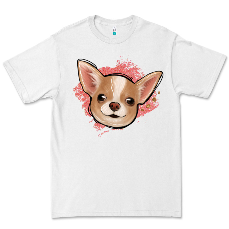 Chihuahua Pink Glitter Premium Tee by Jasminsmagicworld | Teevron