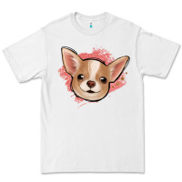 White chihuahua pink glitter Premium Tee - Jasminsmagicworld
