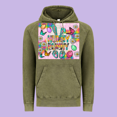 Hunny Bunny And Egg Easter Tumbler Vintage Hoodie Designed By Bundleandbundleshop