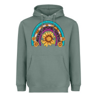 Sage rainbow sunflower Heavyweight Hoodie - AdoDesignShop