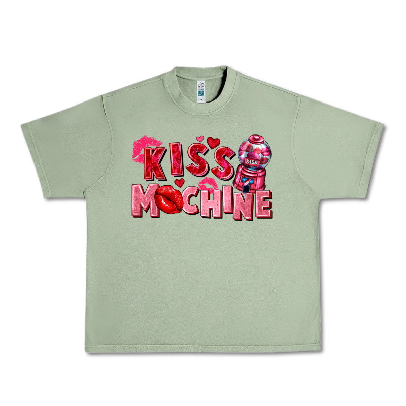 Kiss Machine Valentine's Day Urban Heavy Tee by FaDigitalArtStudio | Teevron
