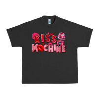 Pigment Black Kiss machine Valentine's Day Urban Heavy Tee - FaDigitalArtStudio