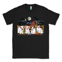 Black halloween pigs Classic Tee - CowGirlArtShop