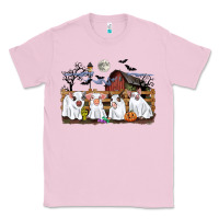 Bubblegum Pink halloween pigs Classic Tee - CowGirlArtShop
