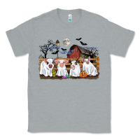 Heather Grey halloween pigs Classic Tee - CowGirlArtShop