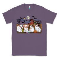 Lavender halloween pigs Classic Tee - CowGirlArtShop