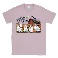 Lilac halloween pigs Classic Tee - CowGirlArtShop