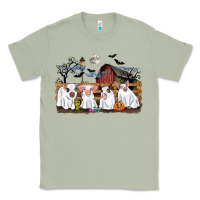 Matcha halloween pigs Classic Tee - CowGirlArtShop