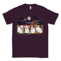 Plum halloween pigs Classic Tee - CowGirlArtShop