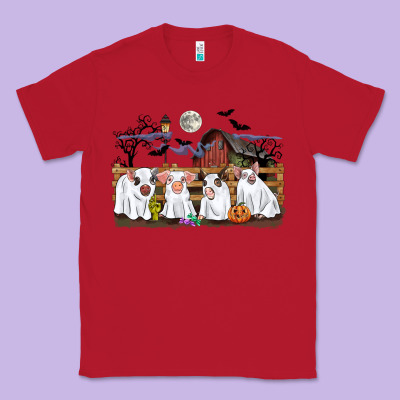 Halloween Pigs Classic Tee Designed By Cowgirlartshop