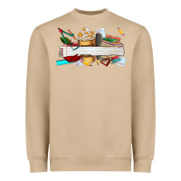 Mushroom preview teachers name Heavyweight Sweatshirt - AdoDesignShop