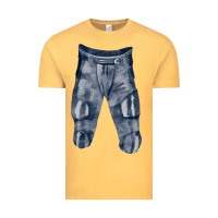Vintage Mustard football padded pant fa element Vintage Tee - FaDigitalArtStudio