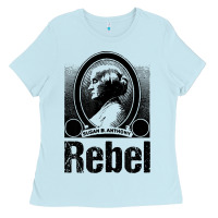 Baby Blue political rebel tshirt susan b anthony women's history gift Ladies Tee - baoMotion