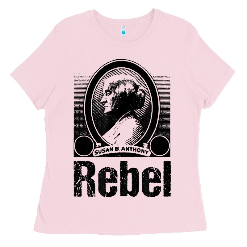 Political Rebel Tshirt Susan B Anthony Women's History Gift Ladies Tee by baoMotion | Teevron