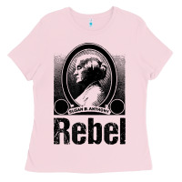 Bubblegum Pink political rebel tshirt susan b anthony women's history gift Ladies Tee - baoMotion