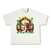 Pistachio with god all things are possible santa baby jesus Urban Heavy Tee - Jasminsmagicworld