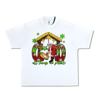 White with god all things are possible santa baby jesus Urban Heavy Tee - Jasminsmagicworld