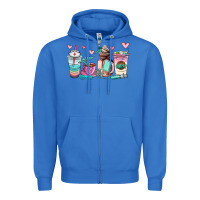 True Royal nurse  coffee cup Zipper Hoodie - AdoDesignShop