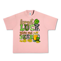 Salmon St. Patrick's Forget luck give me beer Urban Heavy Tee - OliviaCreatesArt