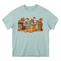 Arona Fall coffee cups Heavy Core Tee - NancyCooperArtShop