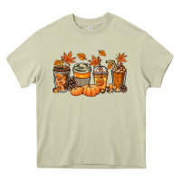 Mossy Fall coffee cups Heavy Core Tee - NancyCooperArtShop