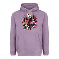Lavender valentine's day cow patches Heavyweight Hoodie - AdoDesignShop