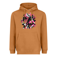 Meerkat valentine's day cow patches Heavyweight Hoodie - AdoDesignShop