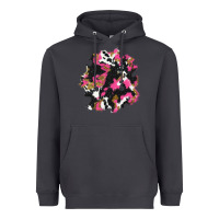 Smoke valentine's day cow patches Heavyweight Hoodie - AdoDesignShop