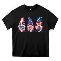 Black usa fourth of july gnomes Heavy Core Tee - RanaPortraitStore