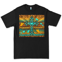 Black western cross Premium Tee - TumblerDesignByShophia