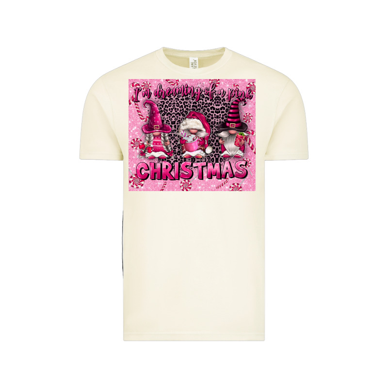 I'm Dreaming Of A Pink Christmas Vintage Tee by FaDigitalArtStudio | Teevron