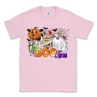 Bubblegum Pink the boo crew Classic Tee - CowGirlArtShop