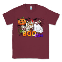 Burgundy the boo crew Classic Tee - CowGirlArtShop
