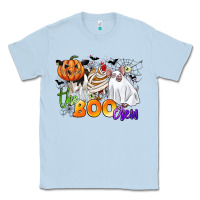Dusty Blue the boo crew Classic Tee - CowGirlArtShop