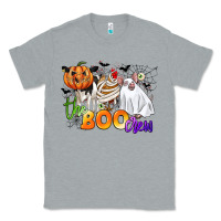 Heather Grey the boo crew Classic Tee - CowGirlArtShop
